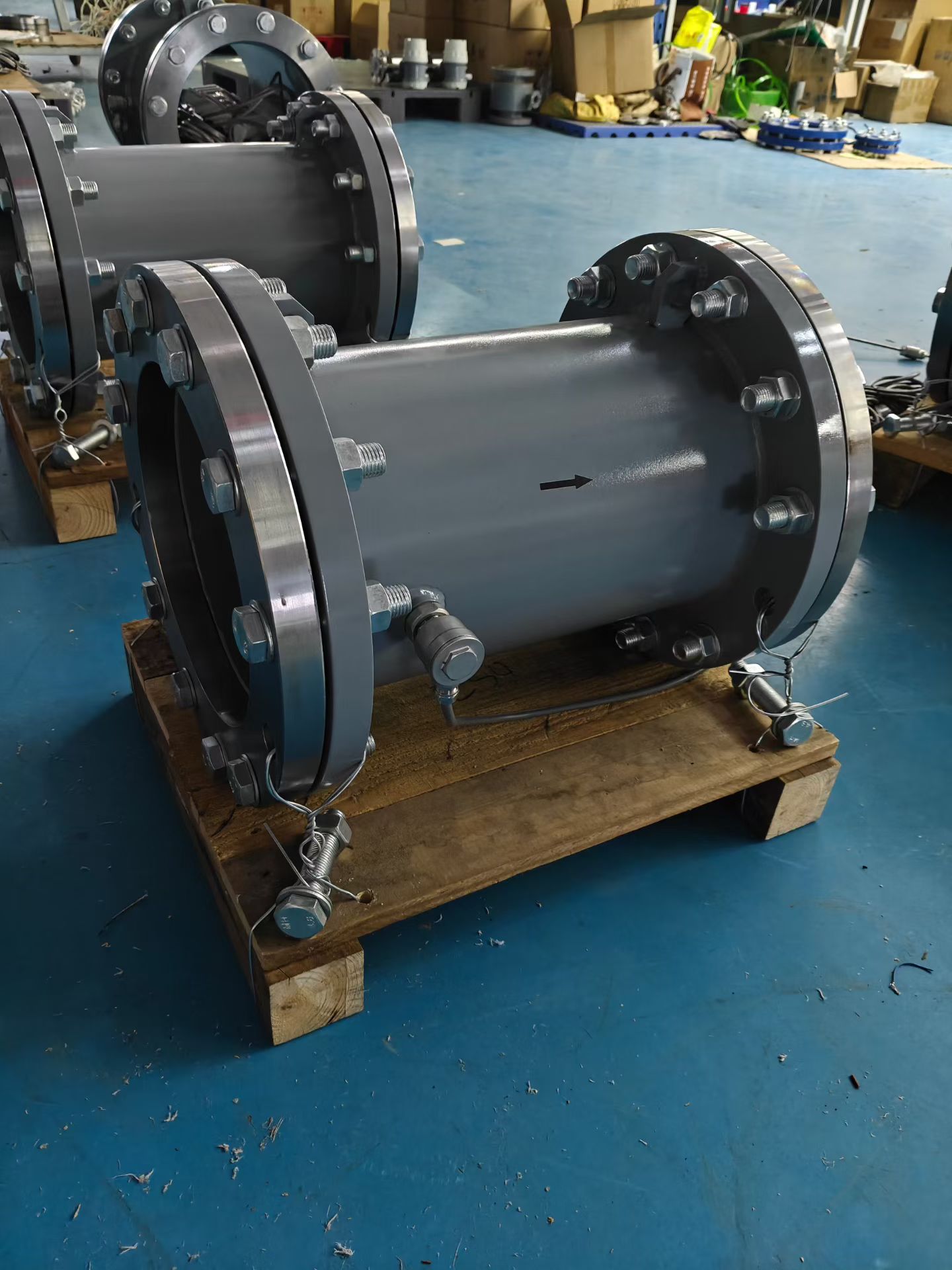 flange ultrasonic flow meter 4