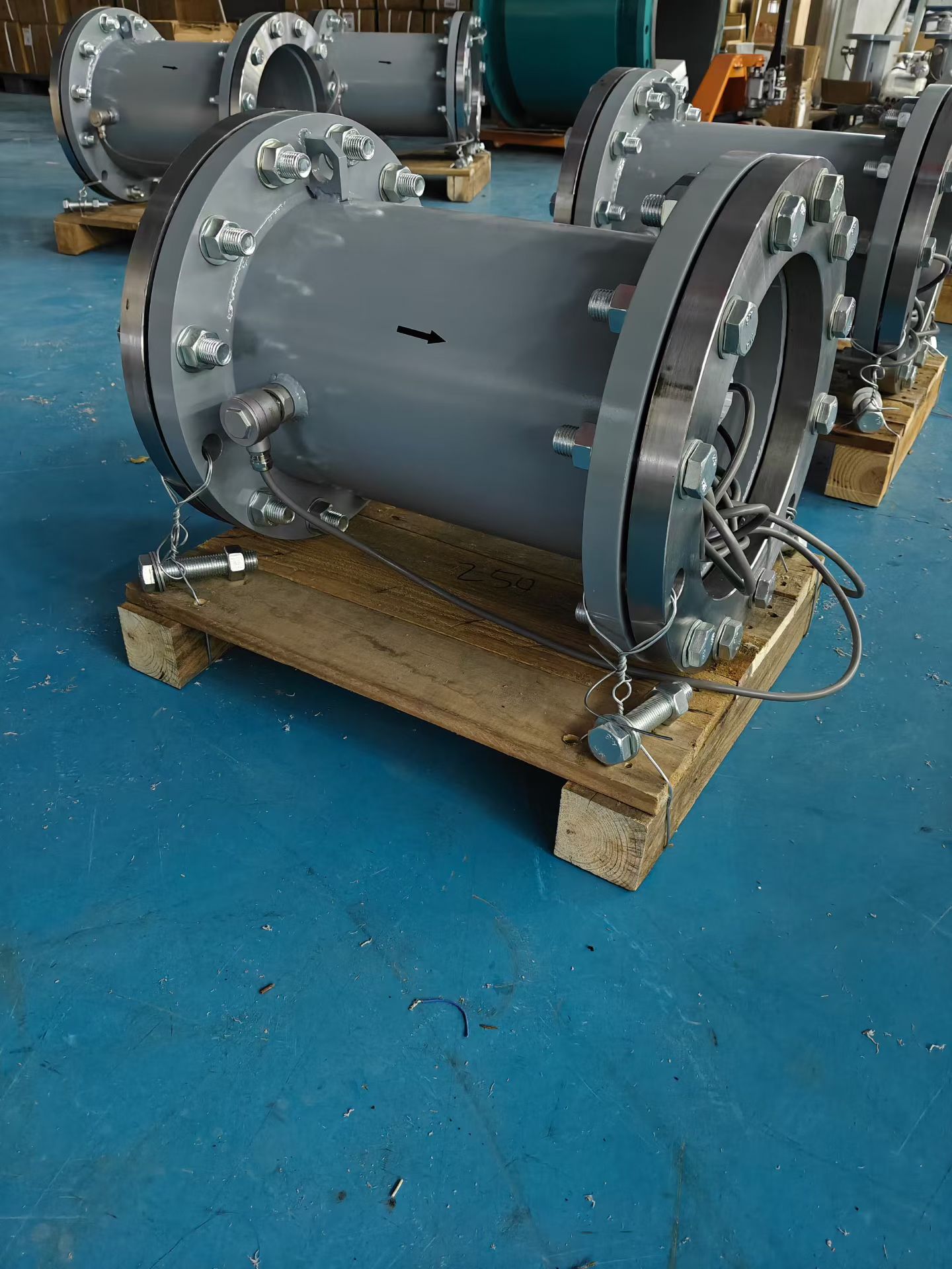 flange ultrasonic flow meter 6